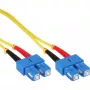 InLine šviesolaidinis dvipusis kabelis SC/SC 9/125µm OS2 2m, 2 m, OS2, SC, SC