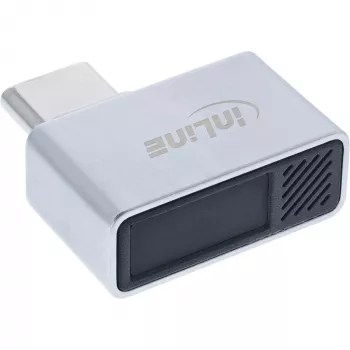 InLine USB-C pirštų antspaudų skaitytuvas suderinamas su Windows Hello 21 mm x 22 mm x 9 mm