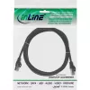 InLine pataisomasis laidas F/UTP Cat.5e juodas 2m