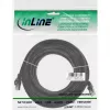 komutacinis kabelis InLine 71500S RJ-45 Cat5e 10 m juodas