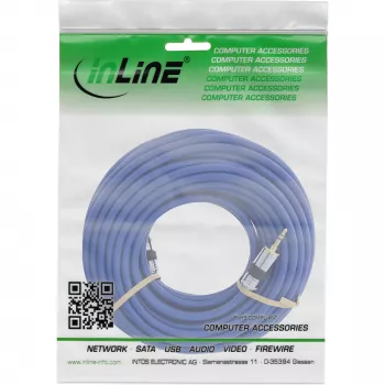 InLine Premium garso kabelis 3,5 mm stereo jungtis–jungtis 2 m