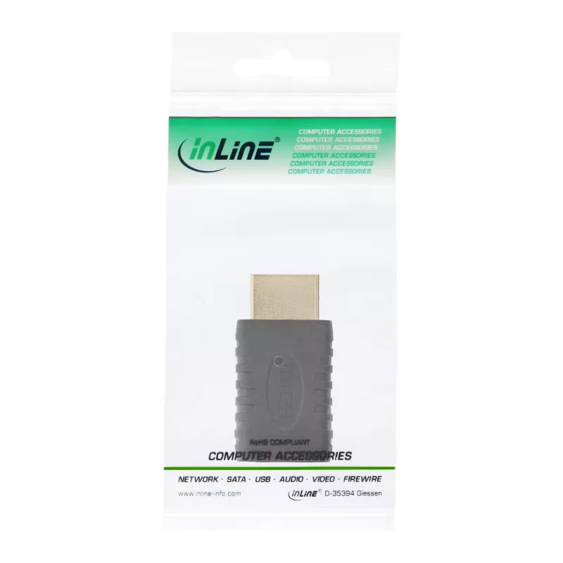 HDMI adapteris InLine 17691G HDMI kištukas / Mini HDMI lizdas auksuotas