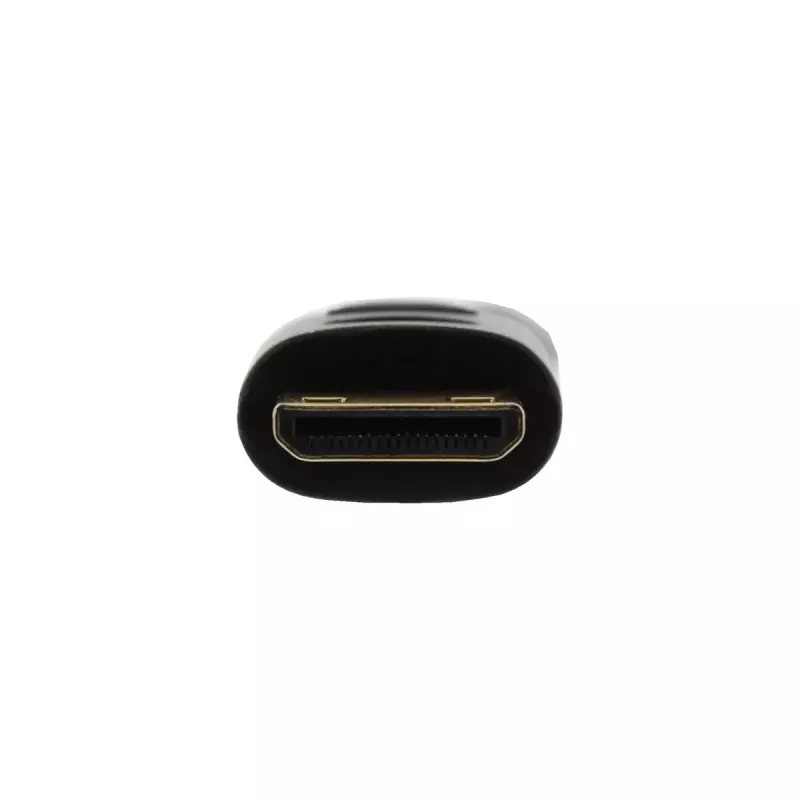 InLine didelės spartos HDMI laidas su Ethernet, AM/CM, itin plonas, juodas/auksinis, 1,5 m