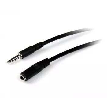 StarTech.com 2 m 3,5 mm 4 kontaktų TRRS ausinių ilginamasis laidas - V/M