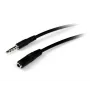 StarTech.com 2 m 3,5 mm 4 kontaktų TRRS ausinių ilginamasis laidas - V/M