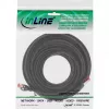 InLine komutacinis kabelis S/FTP PiMF Cat.6 250MHz varis be halogenų juodas 15m