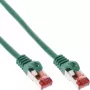 InLine komutacinis kabelis S/FTP PiMF Cat.6 250MHz varinis be halogenų žalias 15m