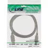 USB 2.0 laidas A tipo kištukas / B tipo kištukas smėlio spalvos 5 m InLine 34555H