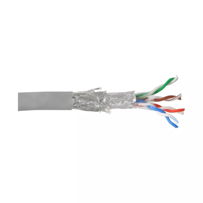 InLine Solid Installation kabelis SF/UTP Cat.5e AWG24 CCA PVC 100m