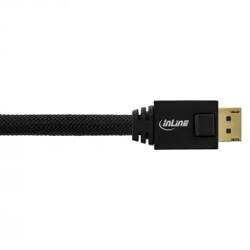 InLine DisplayPort aktyvus kabelis, juodas, auksuoti kontaktai, 20 m