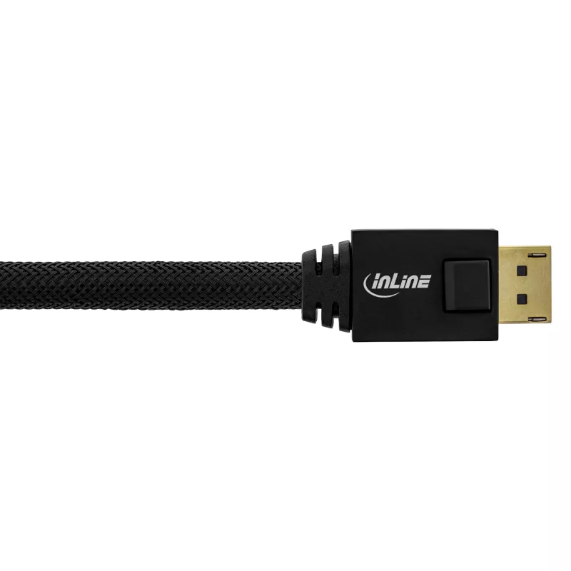 InLine DisplayPort aktyvus kabelis, juodas, auksuoti kontaktai, 20 m
