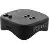 InLine USB 3.0 daugiafunkcis adapteris, 2xUSB-A, RJ45, SD/MicroSD kortelių skaitytuvas, juodas