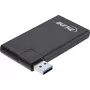 InLine USB 3.0 Pasukamas šakotuvas, 4 prievadai, juodas