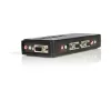 StarTech.com 4 prievadų juodas USB KVM jungiklio rinkinys su kabeliais ir garsu
