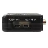 StarTech.com 2 prievadų juodas USB KVM jungiklio rinkinys su garsu ir kabeliais