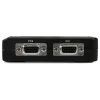 StarTech.com 2 prievadų juodas USB KVM jungiklio rinkinys su garsu ir kabeliais