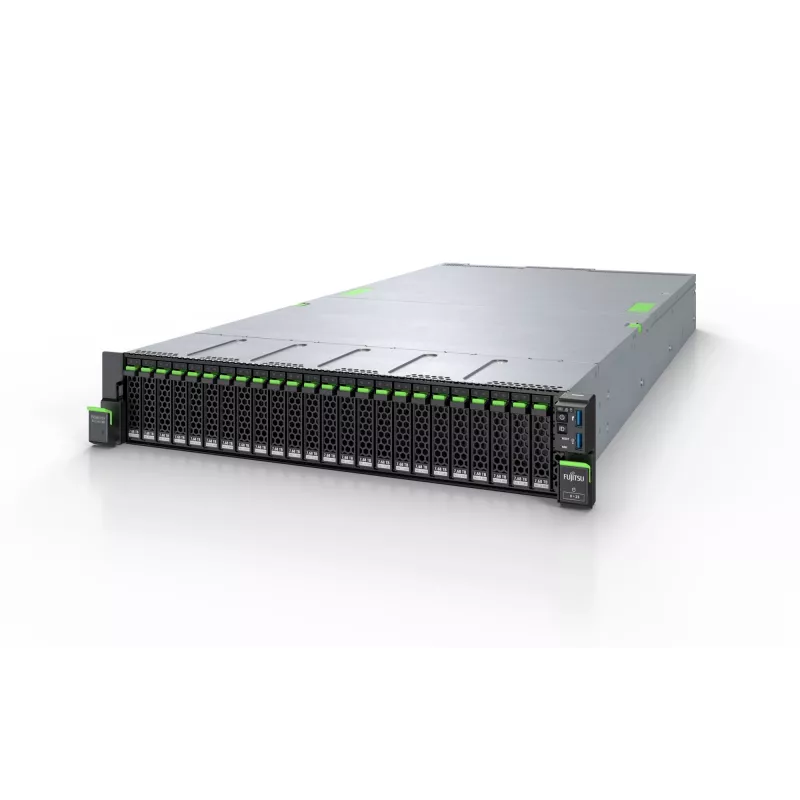 Fujitsu PRIMERGY RX2540 M6 serveris, stovo (2U), Intel Xeon Sidabrinė 4314 2,4 GHz, 16 GB DDR4-SDRAM, 900 W