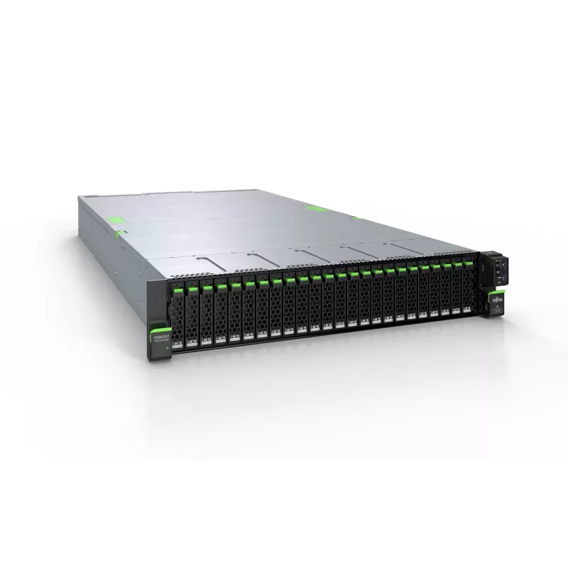 Fujitsu PRIMERGY RX2540 M6 serveris, stovo (2U), Intel Xeon Sidabrinė 4314 2,4 GHz, 16 GB DDR4-SDRAM, 900 W