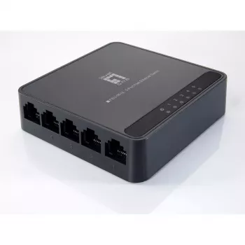 Tinklo komutatorius LevelOne FEU-0512 Fast Ethernet 10/100 juodas