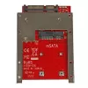 StarTech.com mSATA SSD į 2,5 col. SATA adapteris-konverteris, SATA, mSATA, juoda, raudona, sidabrinė, CE, FCC, 6 Gbit/s, -40 – 85 °C