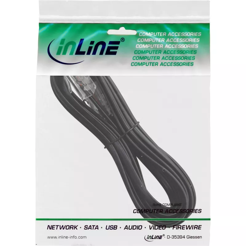 InLine ISDN laidas RJ45 kištukas / kištukas 8P4C 3 m