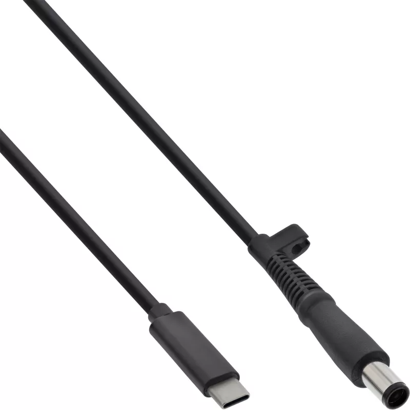 InLine USB-C į HP nešiojamojo kompiuterio (apvalus/didelis) įkrovimo kabelis, 2 m