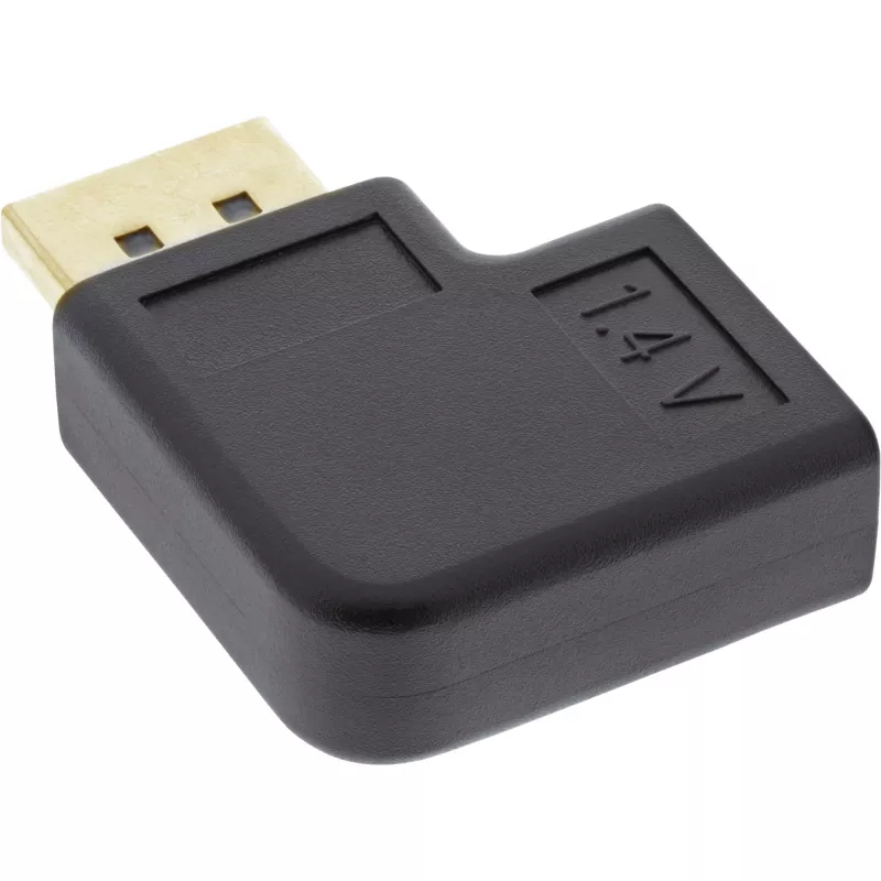 InLine DisplayPort adapteris, DisplayPort tėvas / motina stačiu kampu