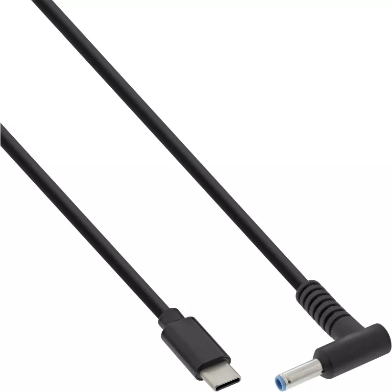 InLine USB-C į HP nešiojamąjį kompiuterį (apvalus/mažas) įkrovimo laidas, 2 m