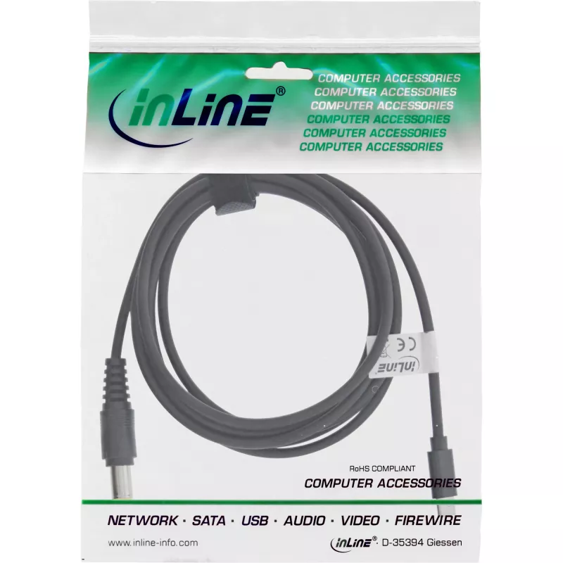 “InLine” USB-C į Lenovo nešiojamojo kompiuterio (apvalus) įkrovimo laidas, 2 m