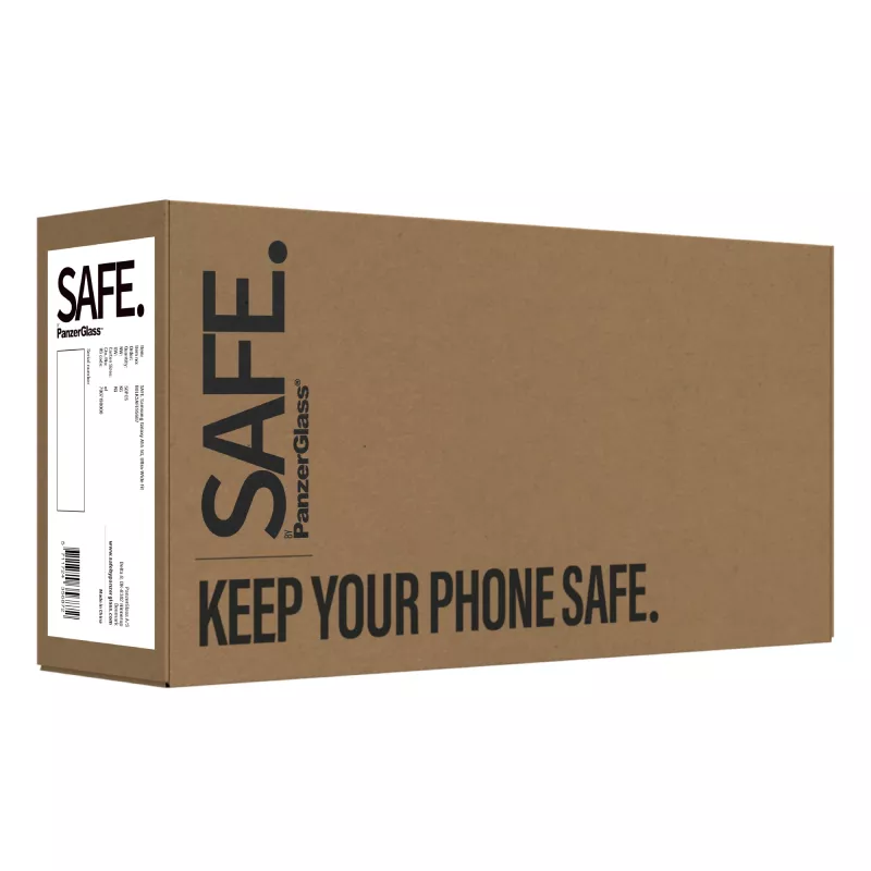 Grūdinto stiklo ekrano apsauga PanzerGlass SAFE, skirta „Samsung Galaxy A55 5G“ – itin plati prigludimo forma, atspari įbrėžimams ir smūgiams, 50 vnt.