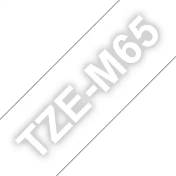 „Brother TZE-M65“ juostelė, skirta etikečių gamybai, permatoma