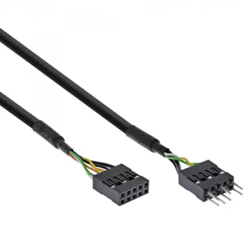 InLine HD Audio kabelis, vidinis, skirtas HD audio ir AC97, 0,4 m
