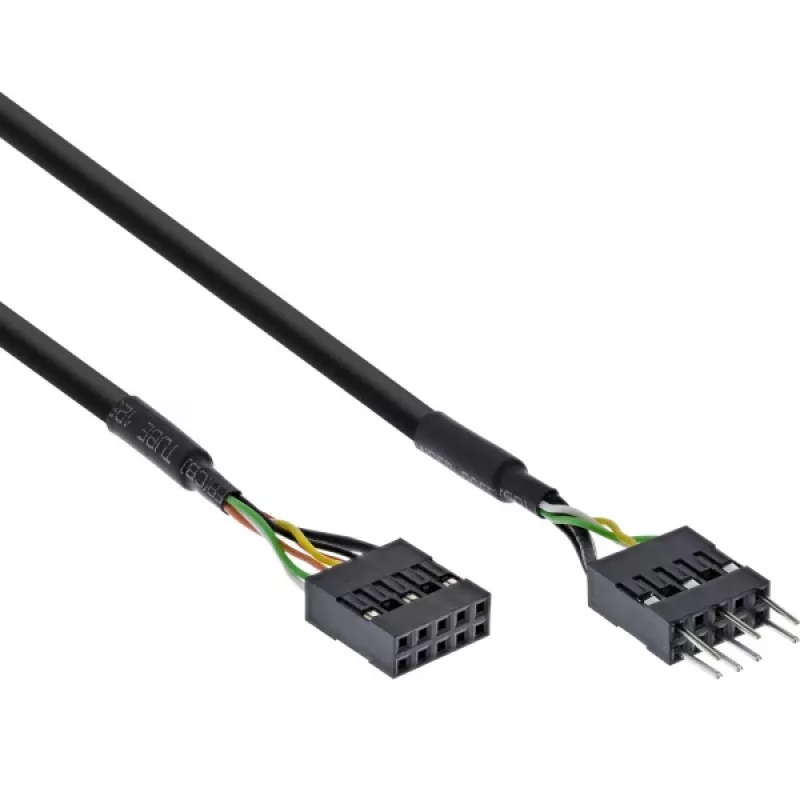 InLine HD Audio kabelis, vidinis, skirtas HD audio ir AC97, 0,4 m
