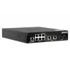 QNAP QSW-M2106R-2S2T tinklo komutatorius Valdomas L2 10G Ethernet (100/1000/10000) 1U Juoda