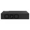 QNAP QSW-M2106R-2S2T tinklo komutatorius Valdomas L2 10G Ethernet (100/1000/10000) 1U Juoda