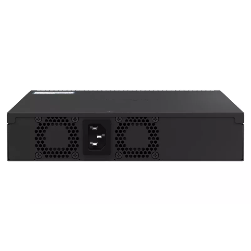 QNAP QSW-M2106R-2S2T tinklo komutatorius Valdomas L2 10G Ethernet (100/1000/10000) 1U Juoda