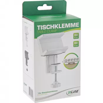 Maitinimo ilgintuvo laikiklis InLine 23191B juodas ABS plienas 100mm plotis