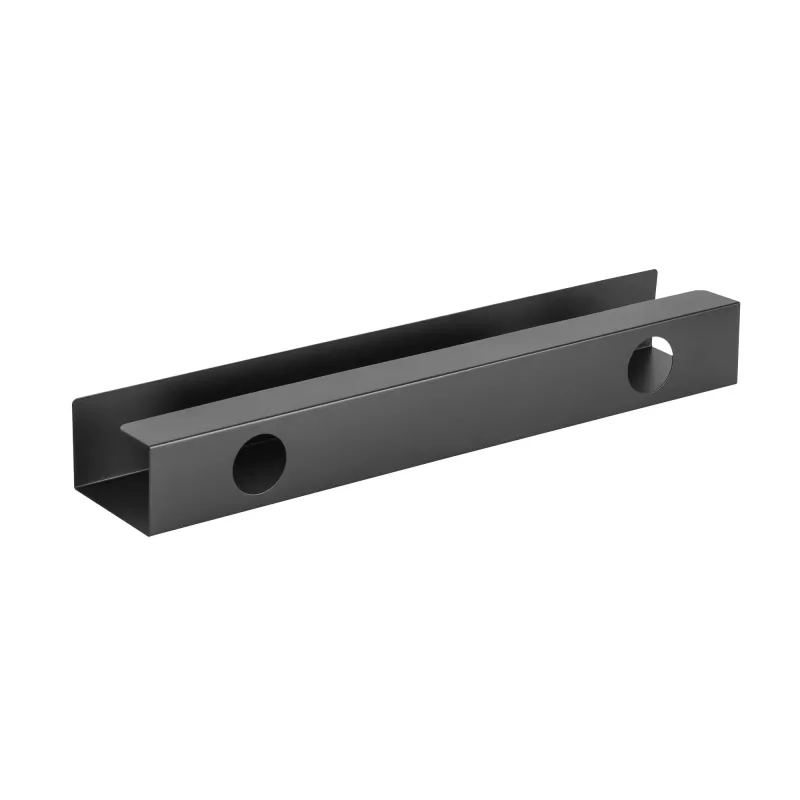 Kabelių tvarkymo sistema po stalu InLine 23190B, plienas, juoda, 114×600×76 mm