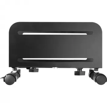 InLine PC vežimėlis, riedantis atramas kompiuterių korpusams, maks. 10 kg, juodas