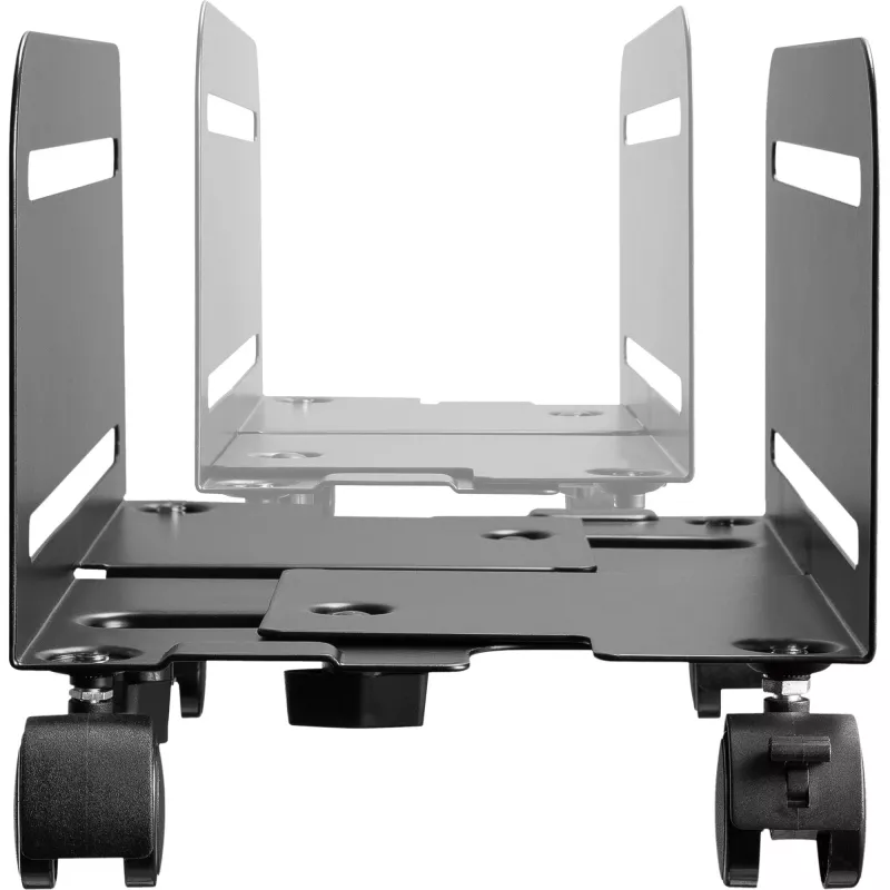 InLine PC vežimėlis, riedantis atramas kompiuterių korpusams, maks. 10 kg, juodas