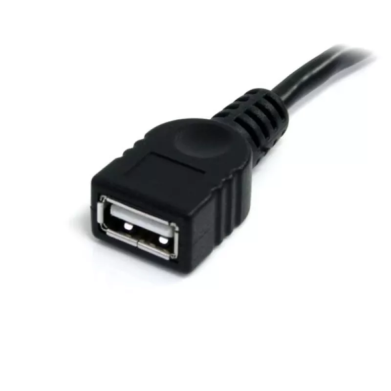 StarTech.com 10 pėdų juodas USB 2.0 ilginimo laidas A į A – V/M