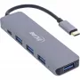 USB šakotuvas InLine USB 3.2 USB-C daugiafunkcis šakotuvas su 4x USB-A 5 Gb/s + USB-C (duomenys / PD 87 W)