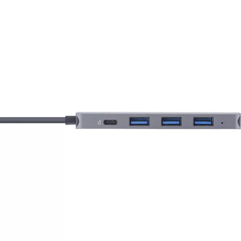 USB šakotuvas InLine USB 3.2 USB-C daugiafunkcis šakotuvas su 4x USB-A 5 Gb/s + USB-C (duomenys / PD 87 W)