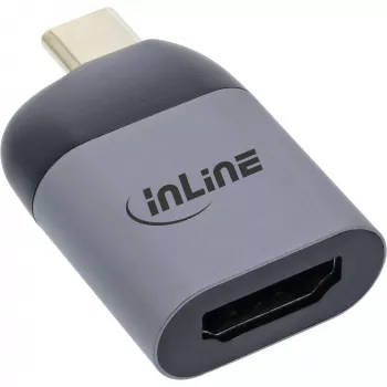InLine USB ekrano keitiklis, USB-C kištukas į HDMI lizdą, 4K60Hz