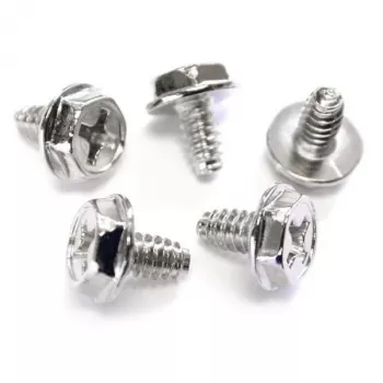 StarTech.com atsarginiai kompiuterio tvirtinimo varžtai #6-32 x 1/4 colio ilgio tarpikliai - 50 vnt.