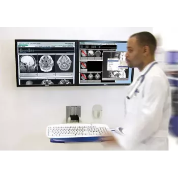 Sieninis laikiklis Ergotron Neo-Flex Dual Monitor 61 cm (24 coliai) Sidabrinis