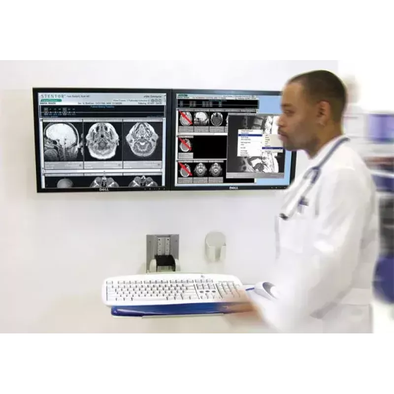 Sieninis laikiklis Ergotron Neo-Flex Dual Monitor 61 cm (24 coliai) Sidabrinis
