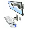 Sieninis laikiklis Ergotron Neo-Flex Dual Monitor 61 cm (24 coliai) Sidabrinis
