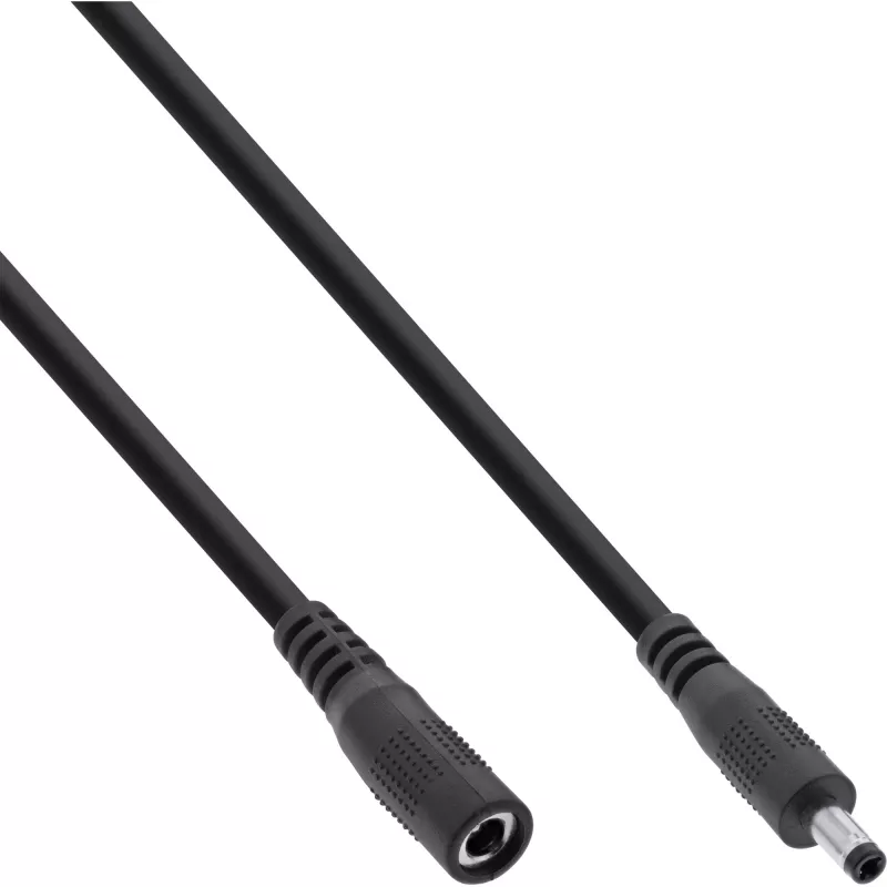 InLine DC ilginamasis laidas, DC kištukas / lizdas 4,0 x 1,7 mm, juodas, 2 m
