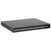 Intellinet 48 prievadų Gigabit Ethernet PoE+ 2+ lygmens valdomas komutatorius su šešiais 10G SFP+ aukštynkrypčiais IEEE 802.3at/af (PoE+/PoE) atitinkantis, 450 W PoE energijos biudžetas, 2+/3 lygmens Lite, 6 x 10G SFP+ atviri